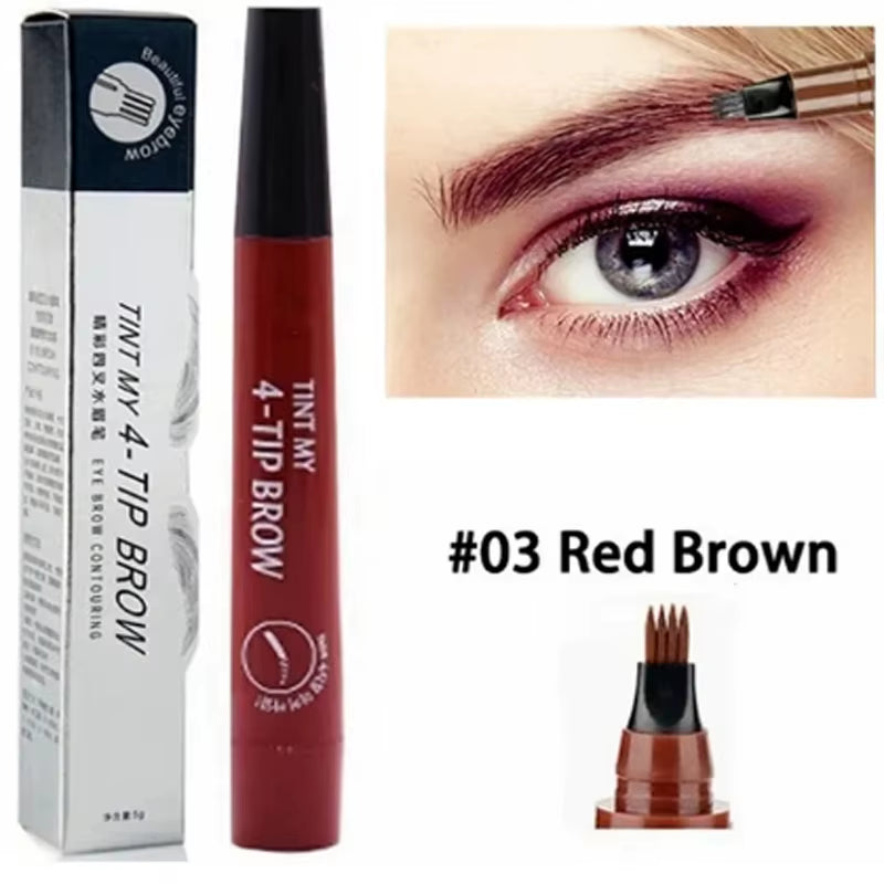 4-Tip Precise Brow Tint Pen